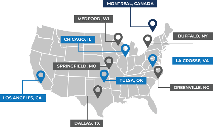Vapor condenser sales and engineering coverage across the USA and Canada