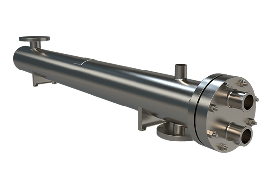 fixed tubesheet shell and tube condenser