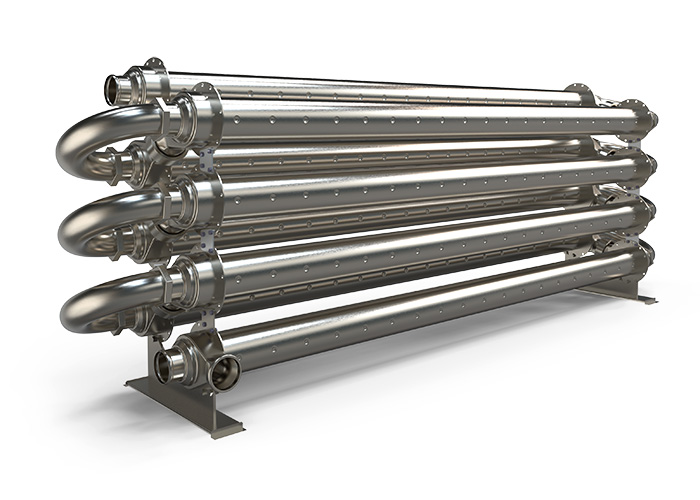 hairpin exchanger high pressure or temperature cross