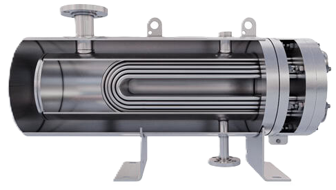 Hygienic pharmaceutical vapor condenser built to ASME BPE