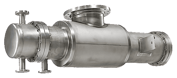 Industrial process and utility vapor condenser