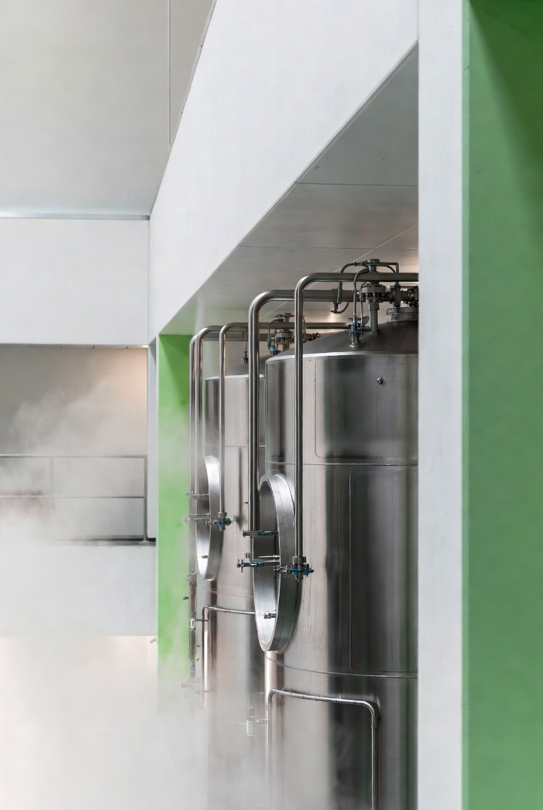 Biogas process condenser diagram