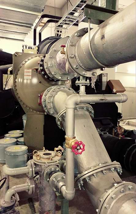 Gas-to-Liquid process condenser diagram